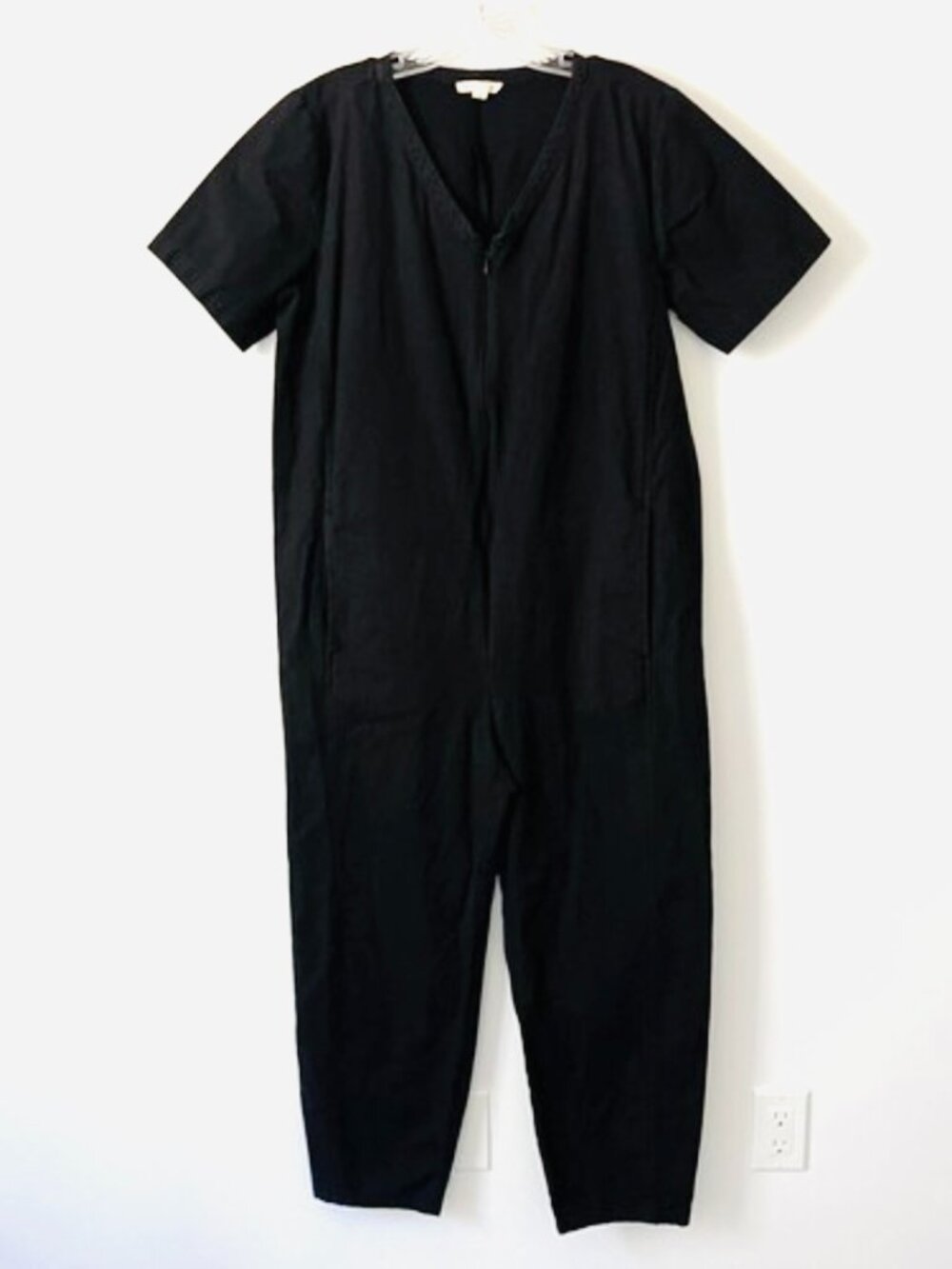 Eileen Fisher Organic Cotton & Hemp Jumpsuit, Sz S/P